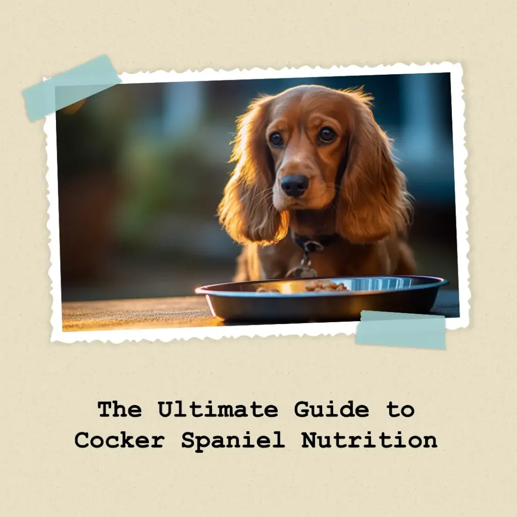 The Ultimate Guide to a Healthy Cocker Spaniel Diet