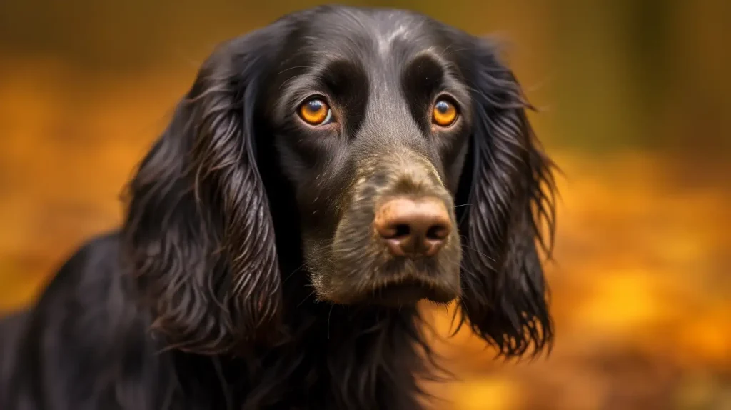 Cocker Spaniel with a healthy coat