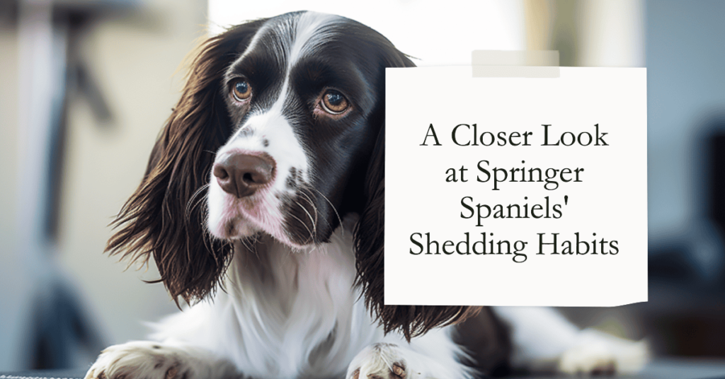 How much do Springer Spaniels shed