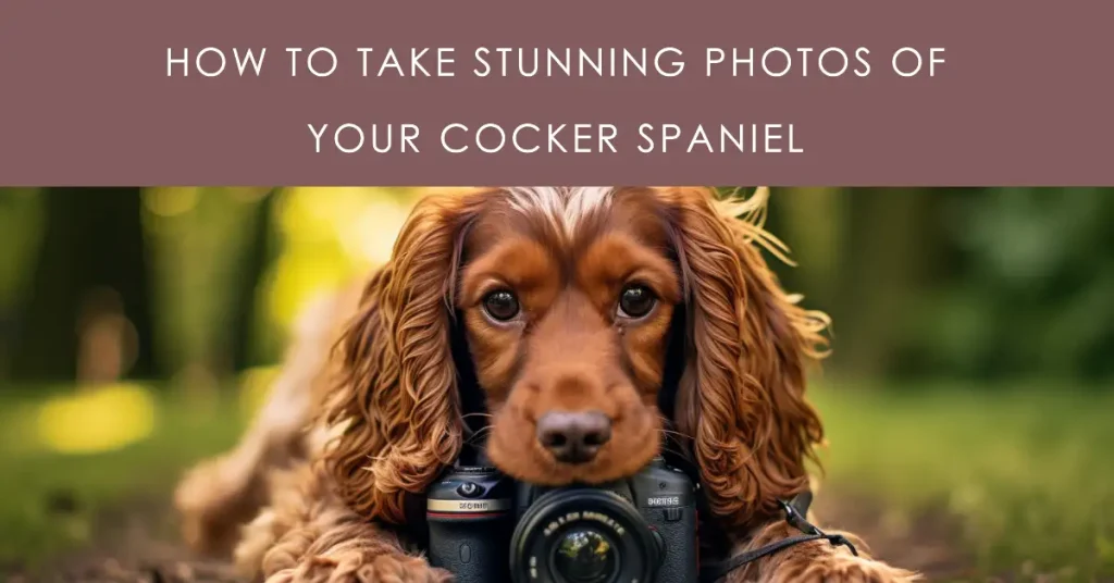 Cocker Spaniel photography