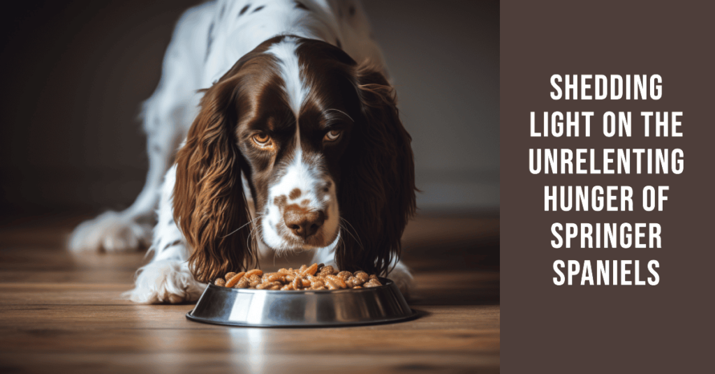 Why is my Springer Spaniel always hungry?