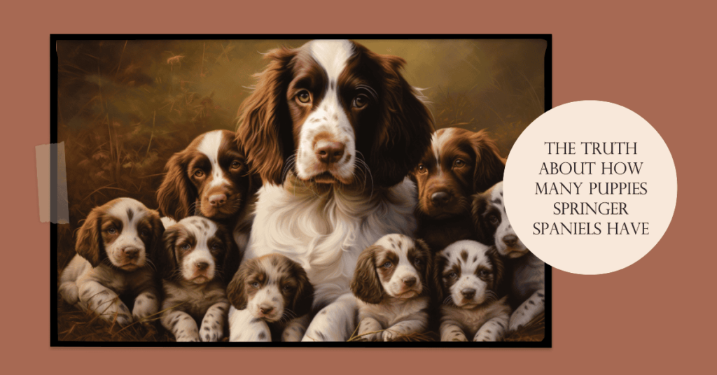 How many puppies do Springer Spaniels have
