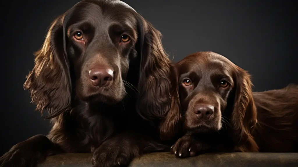 Boykin Spaniel with another dog