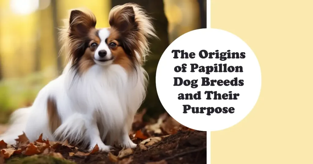 What were Papillon dogs bred for?